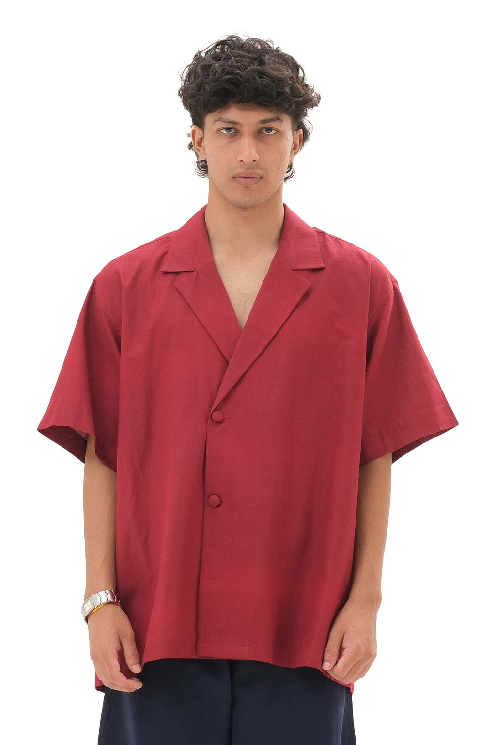 Fisherman Linen Shirt