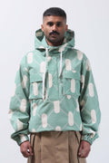 Argyle Anorak Aurora Green
