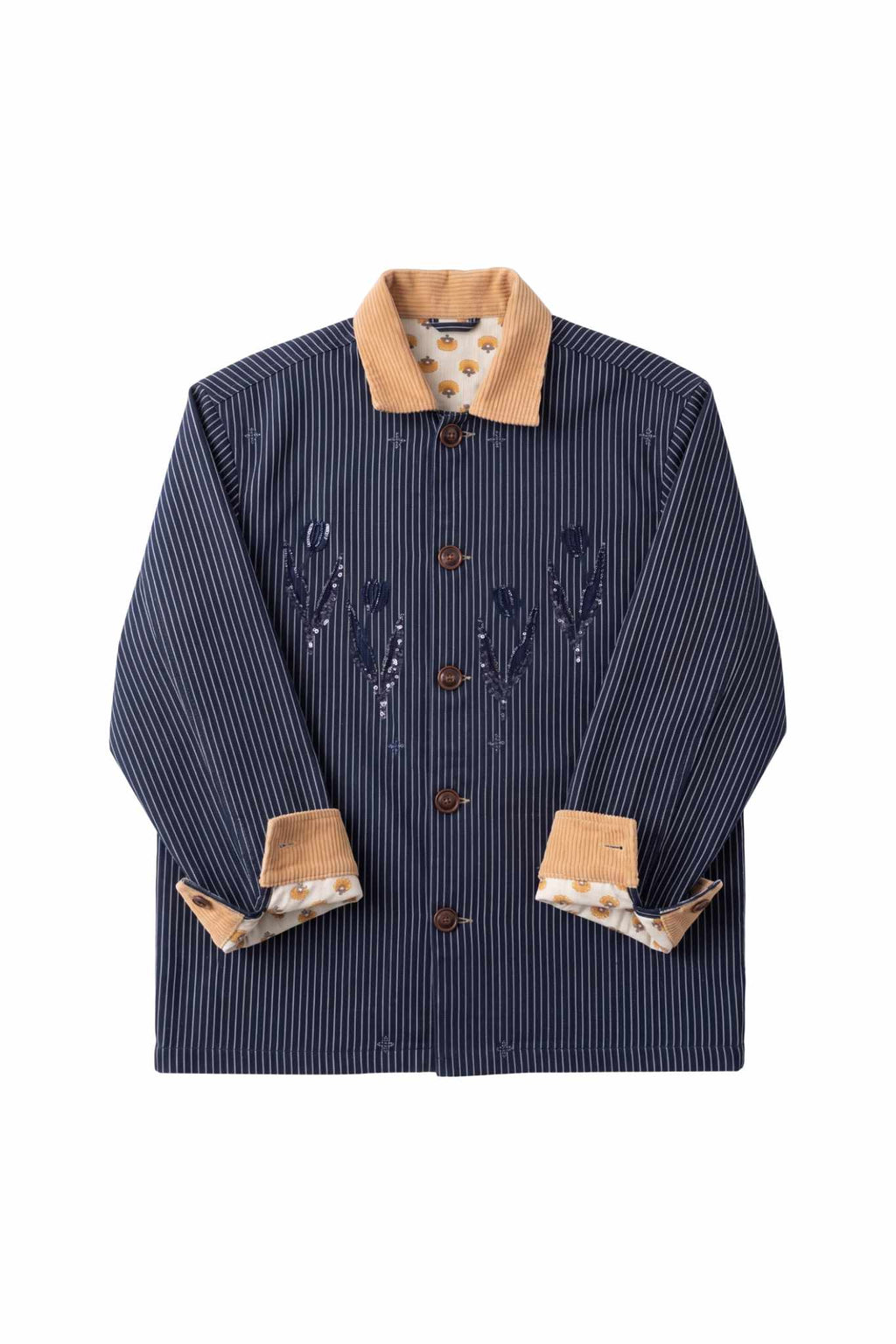 Hand Embroidered Work Jacket