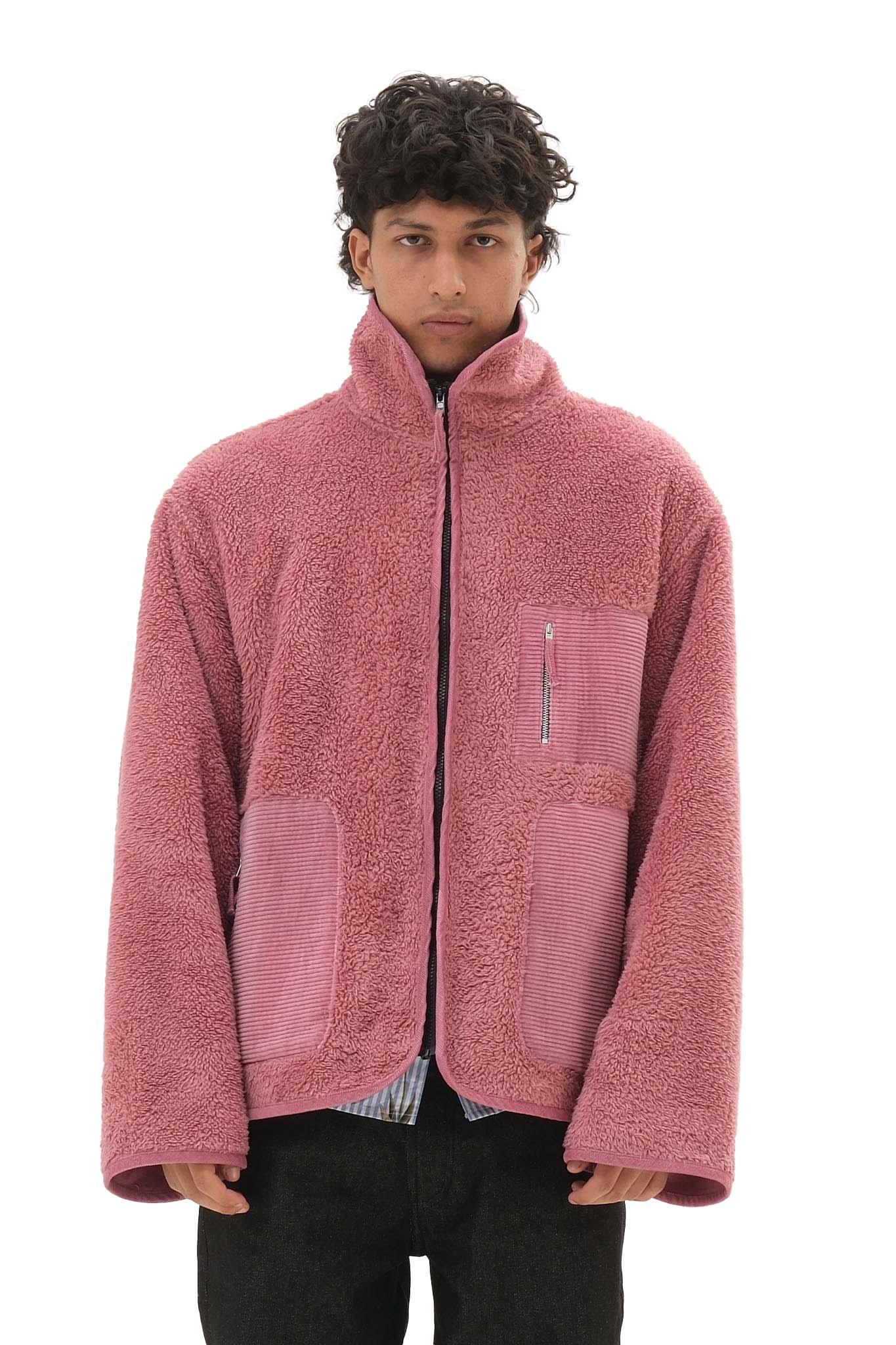 Appliqué Fleece Pink