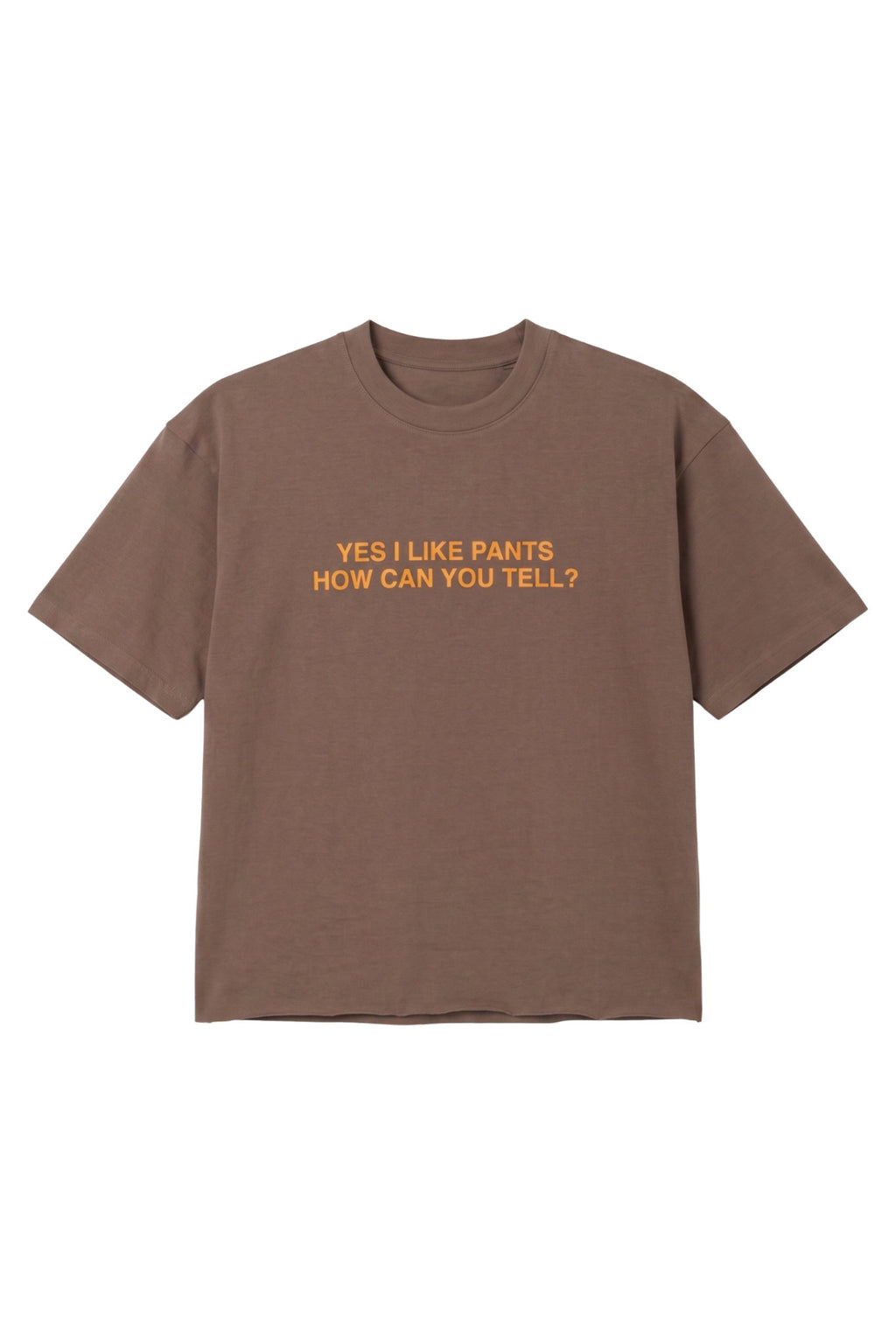 Statement Tee Brown