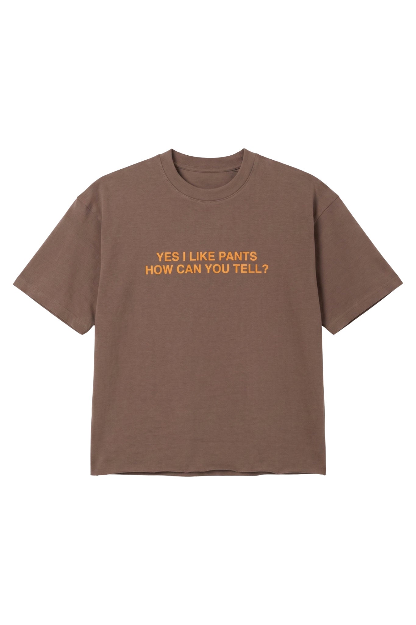 Statement Tee Brown