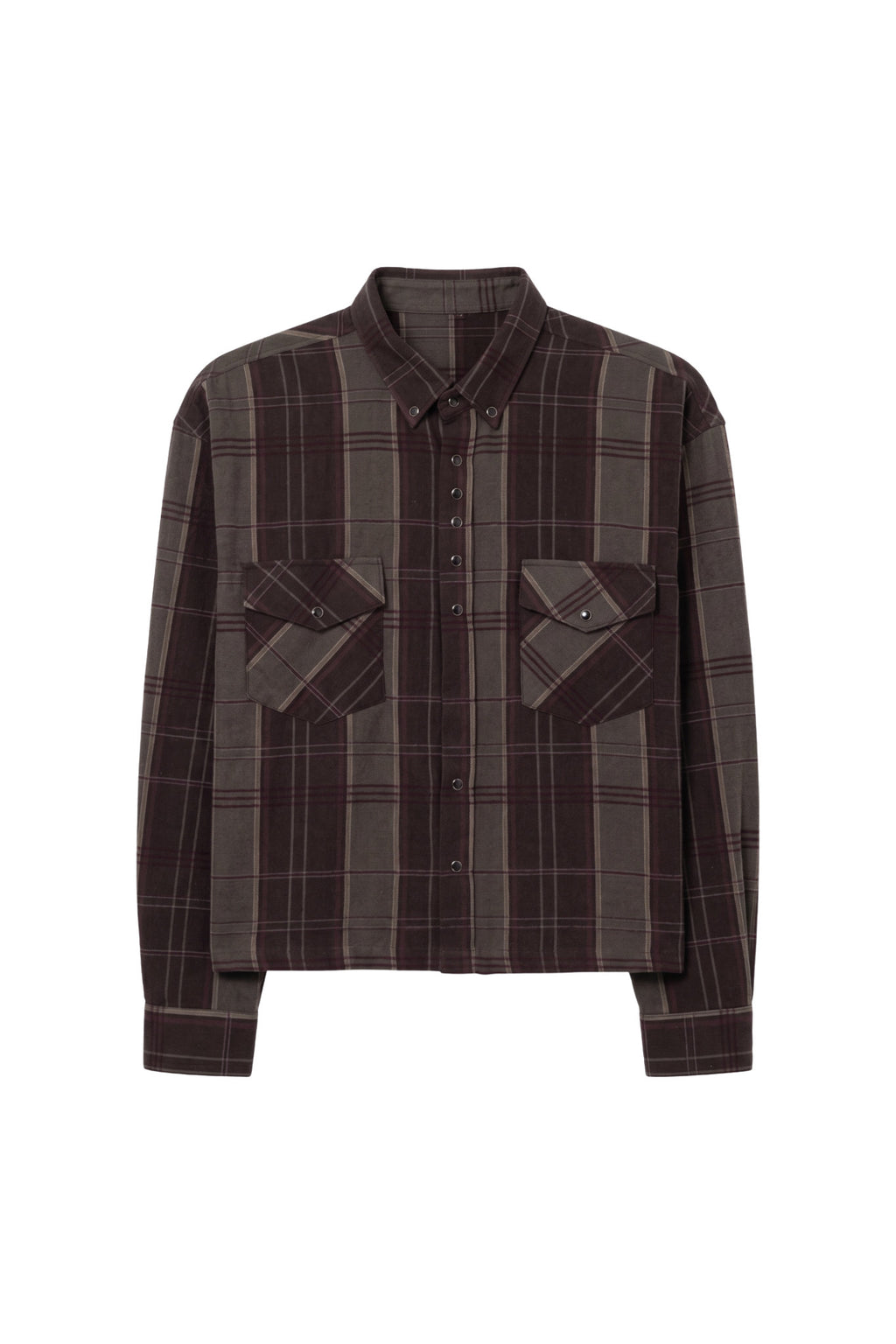 Asymmetrical Shirt Dark
