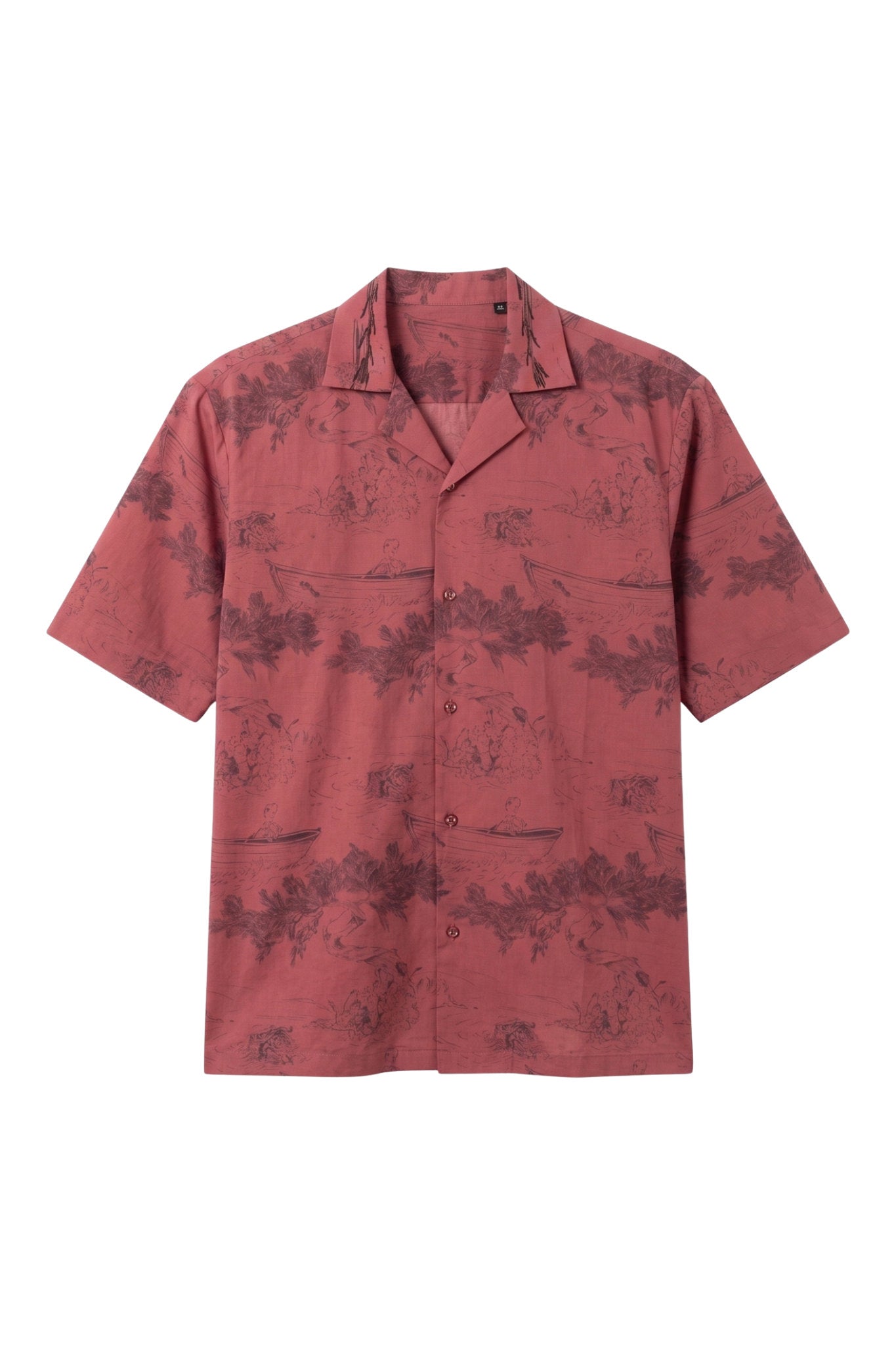 Dreamscape Embroidered Camp Shirt