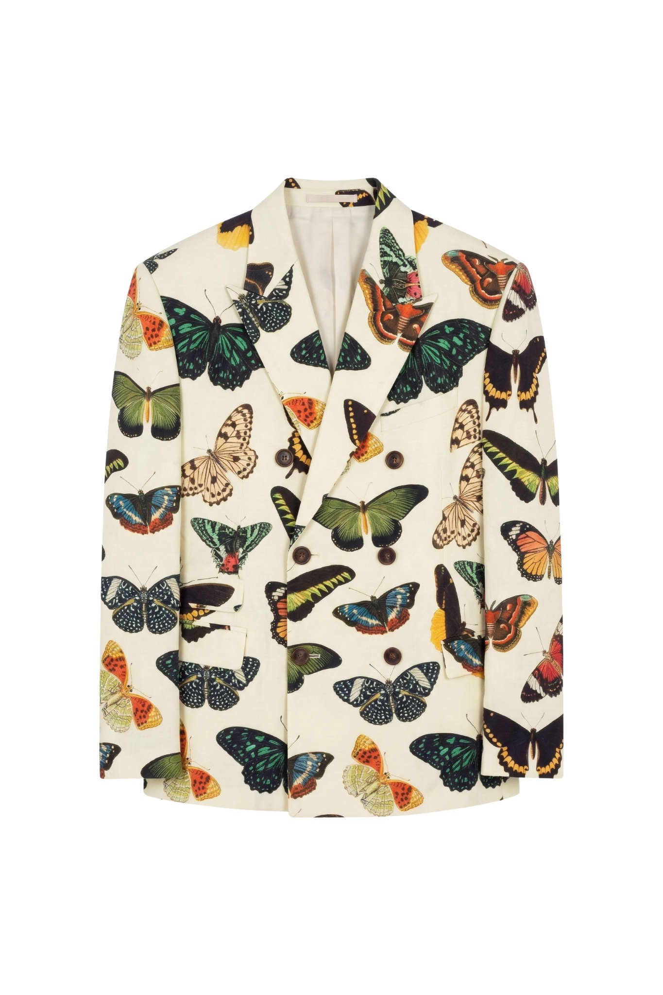 Butterflies Linen Jacket
