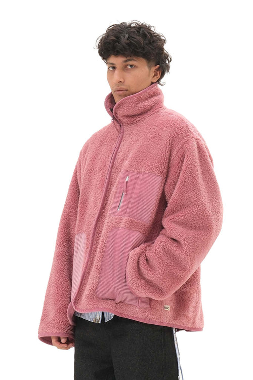 Appliqué Fleece Pink