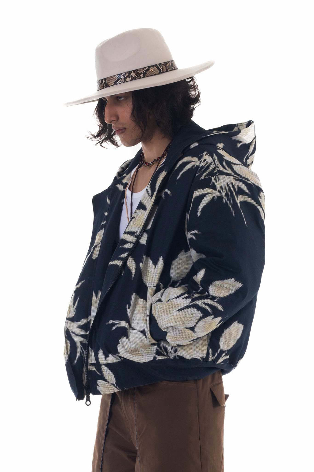 Trompe L'oeil Bomber Jacket Black
