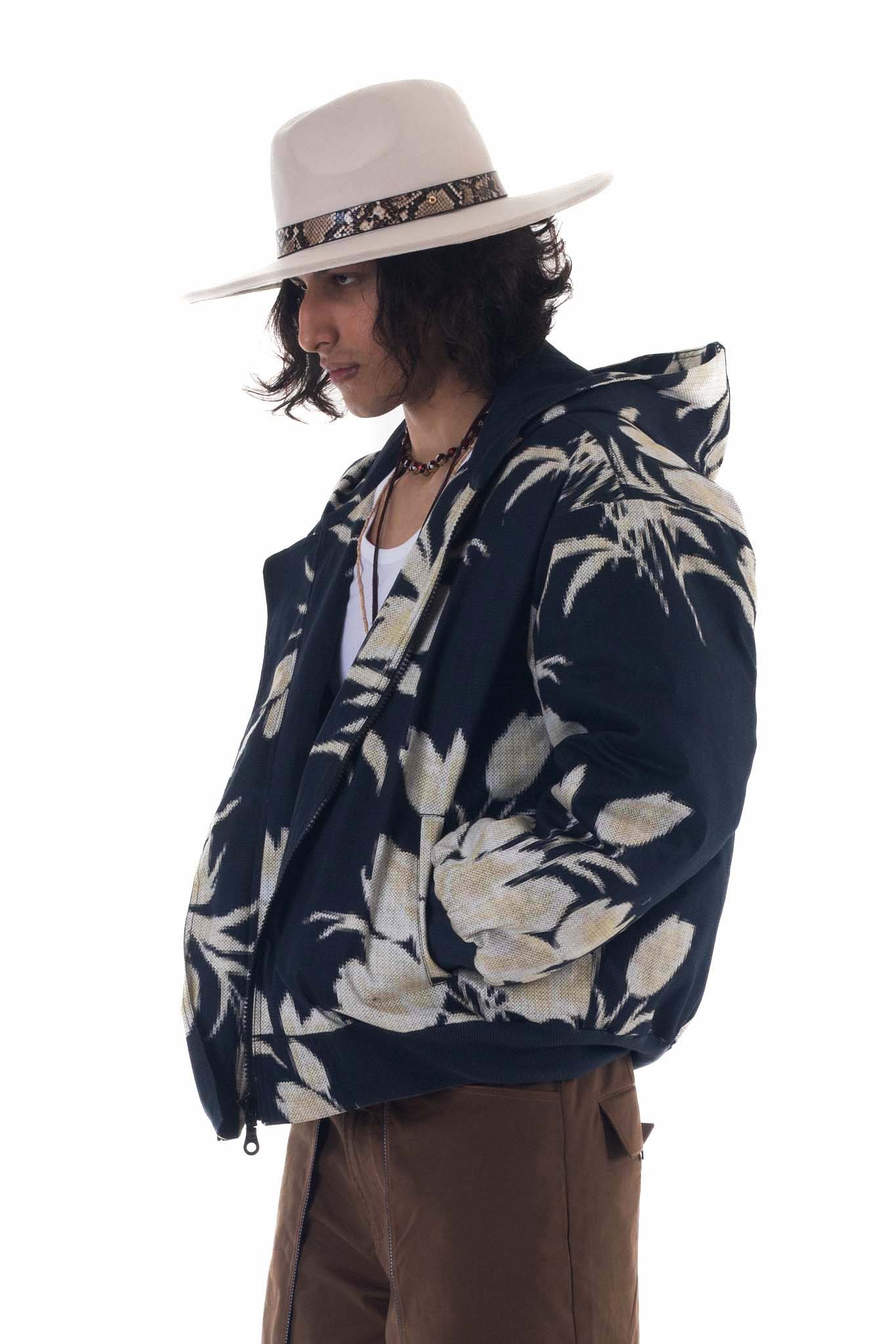 Trompe L'oeil Bomber Jacket Black