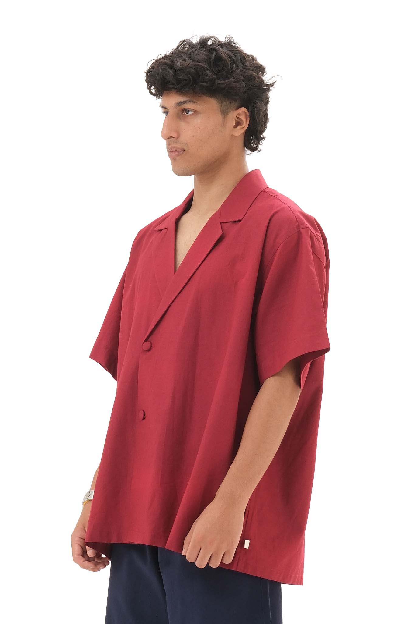 Fisherman Linen Shirt