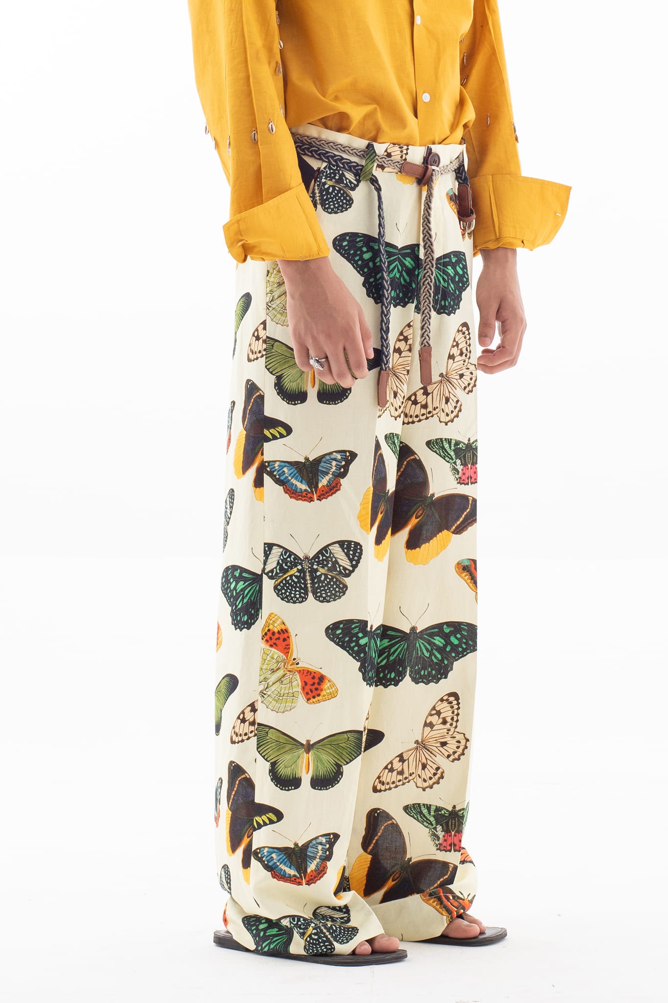 Butterflies Linen Pant