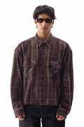 Asymmetrical Shirt Dark