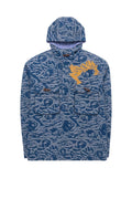 Distorted Camo Anorak Sea