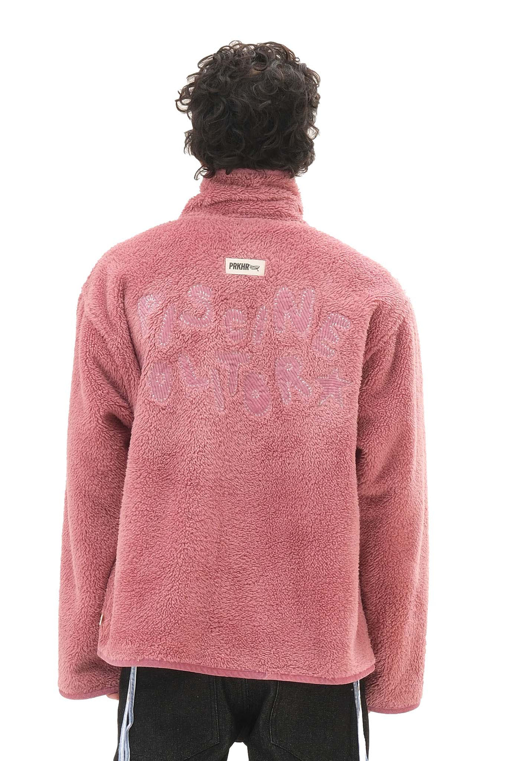 Appliqué Fleece Pink