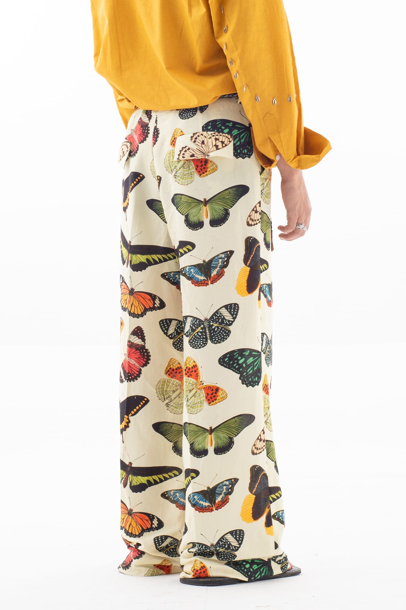 Butterflies Linen Pant