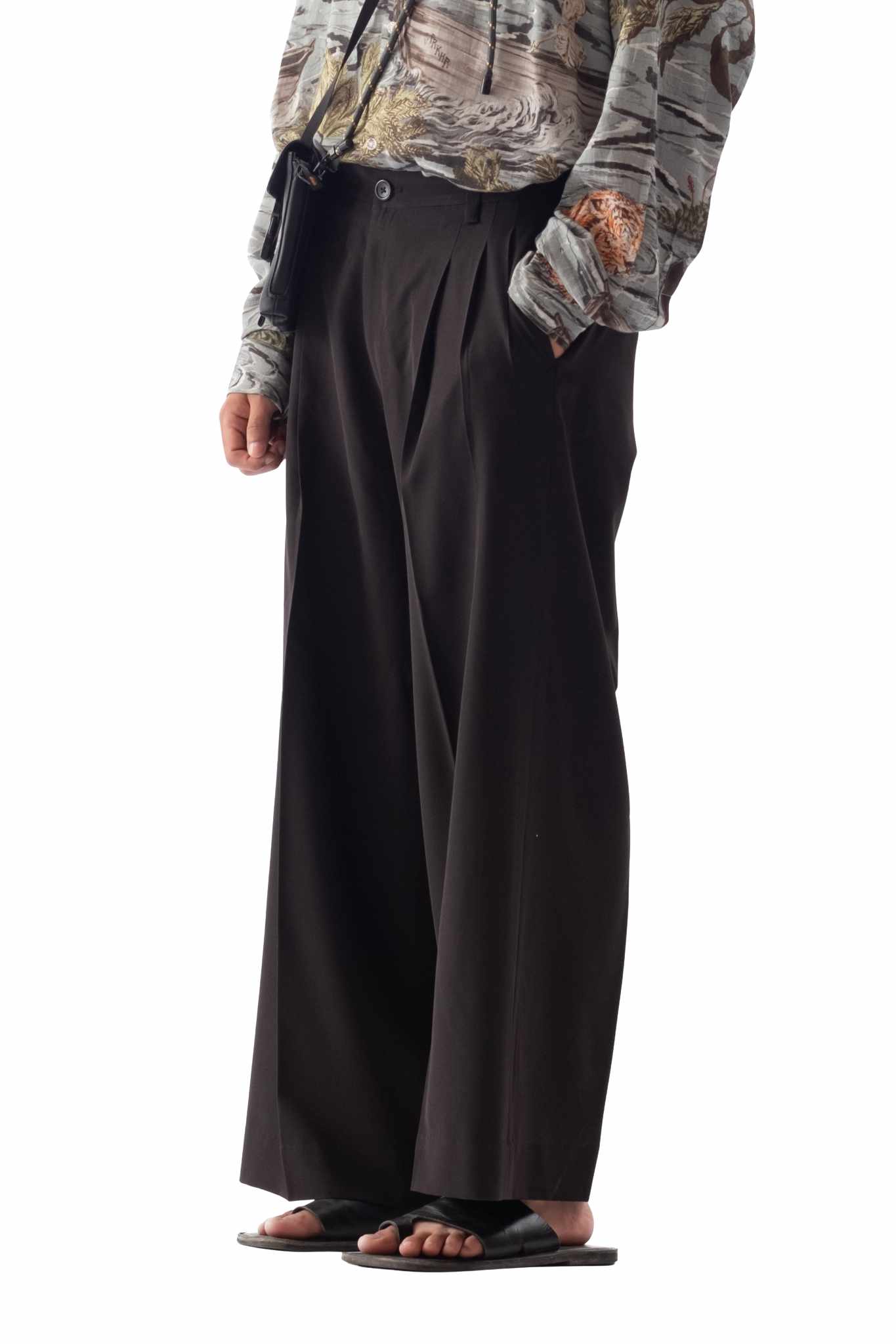 Pleated Trouser