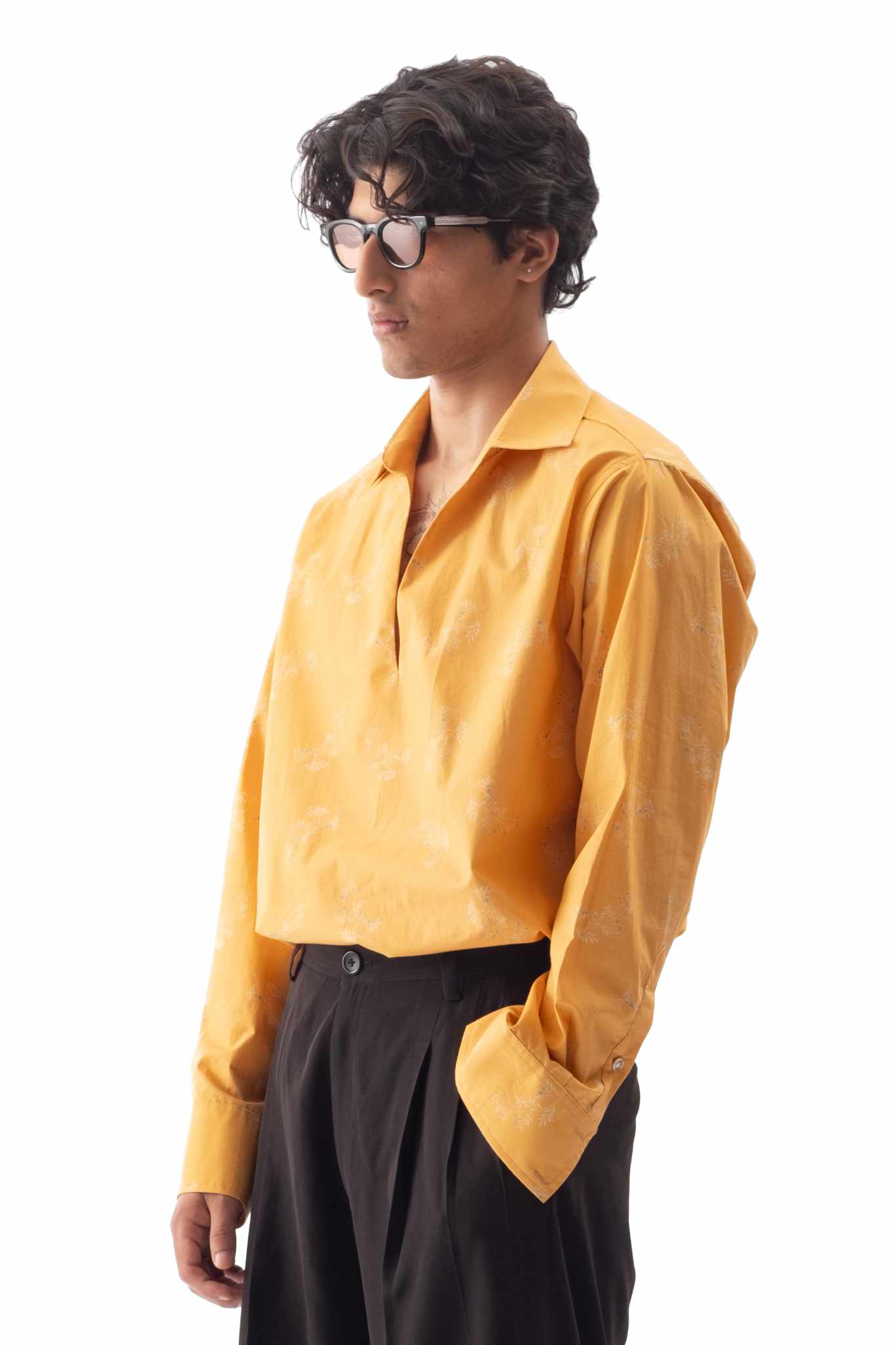 Ditsy Shirt Yellow