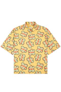 Floral Summer Shirt Yellow