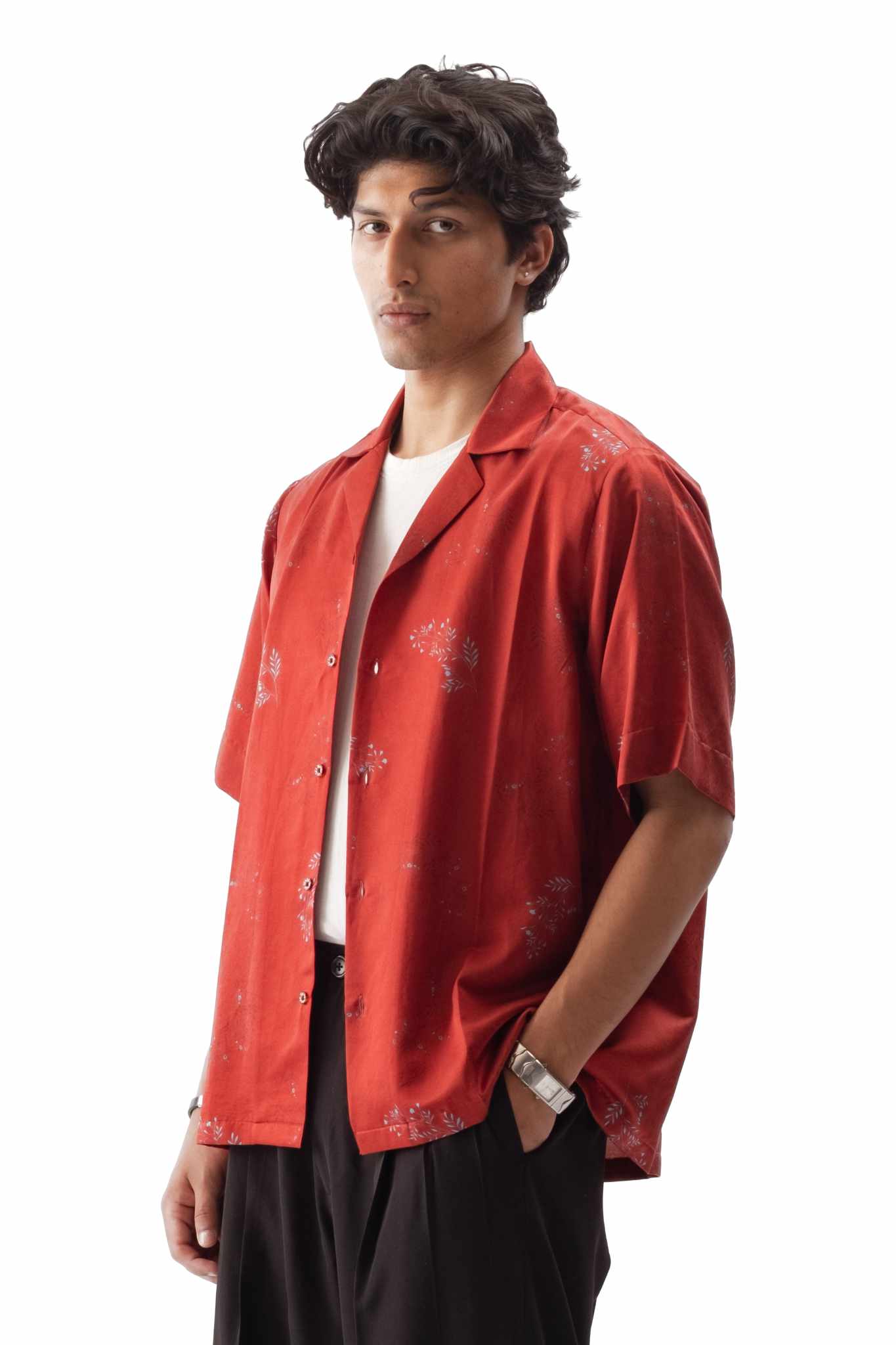 Ditsy Camp Shirt