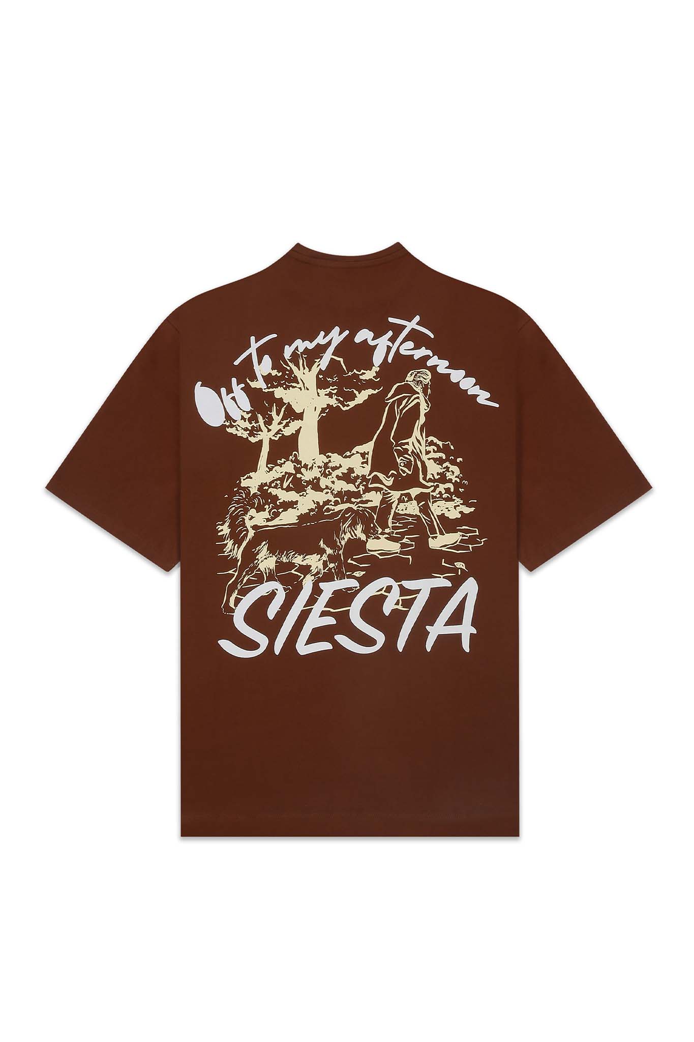 Siesta T-shirt Cedar Brown