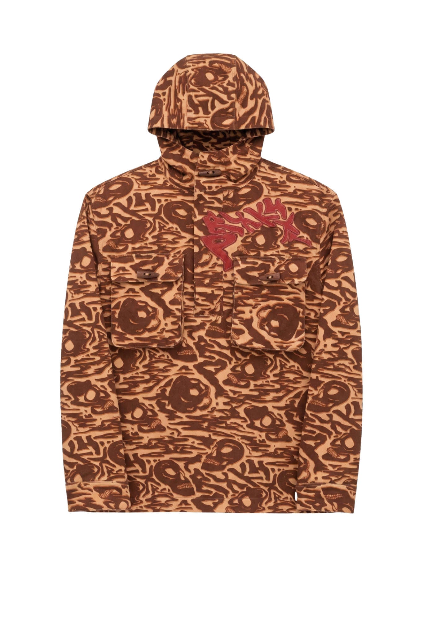 Distorted Camo Anorak Sand