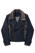 Denim Biker Jacket