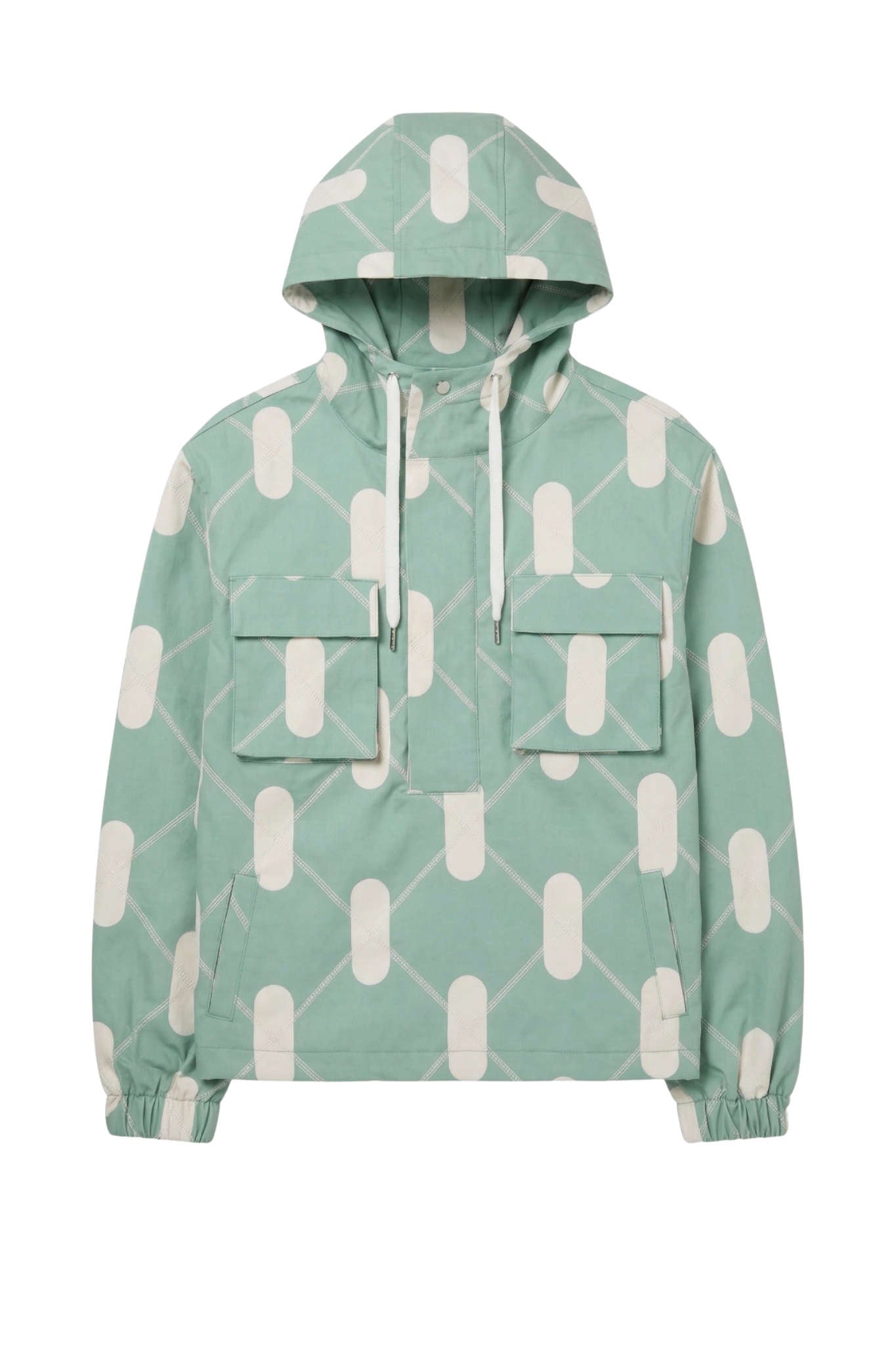Argyle Anorak Aurora Green