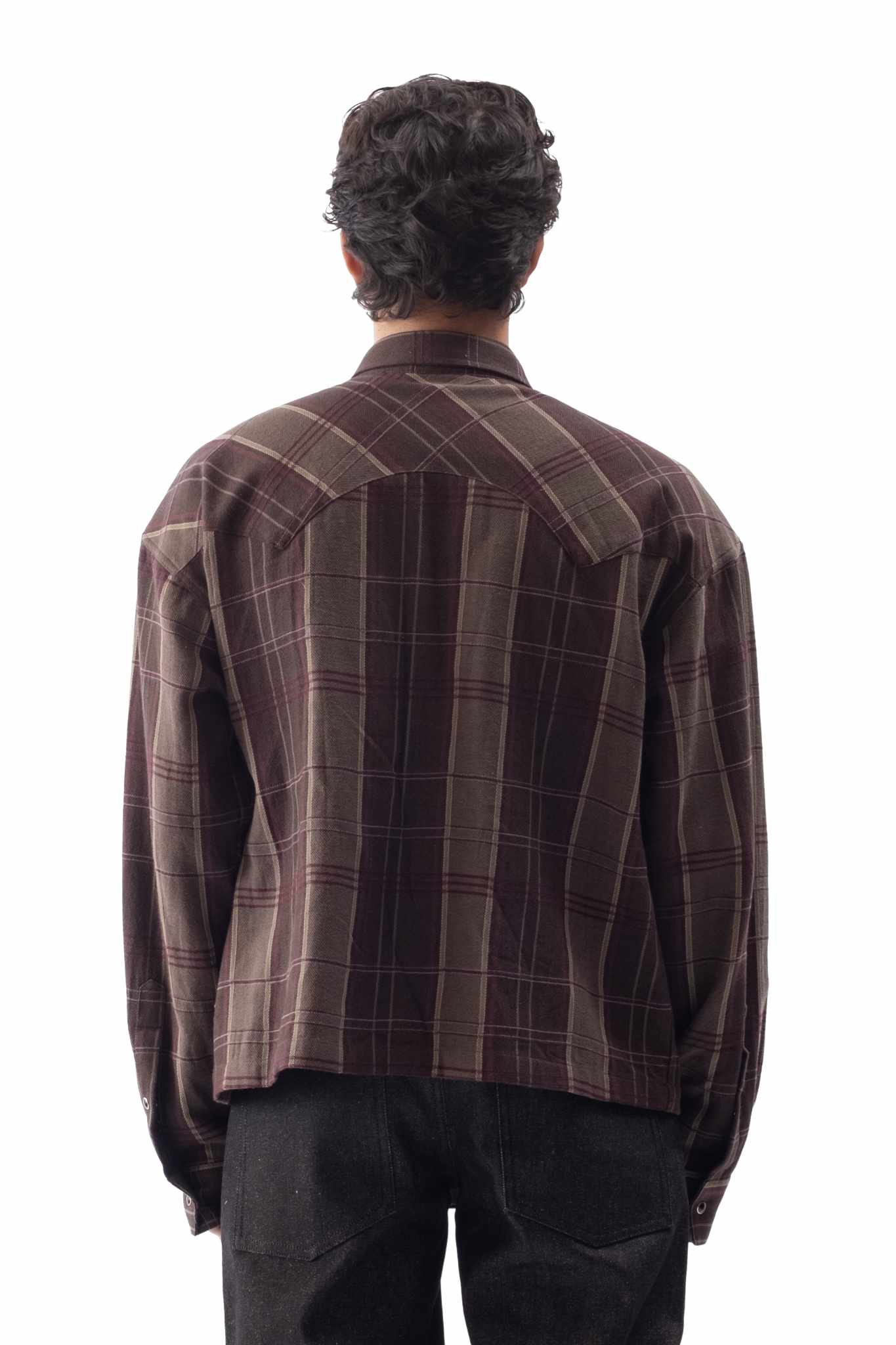 Asymmetrical Shirt Dark