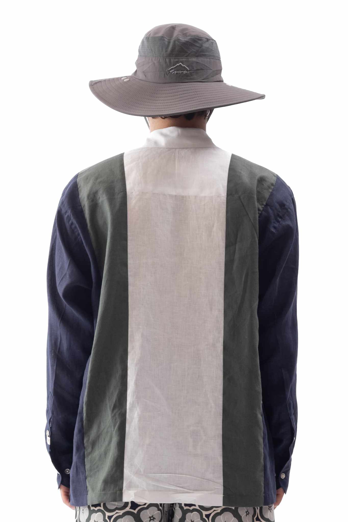 Panelled Linen Shirt