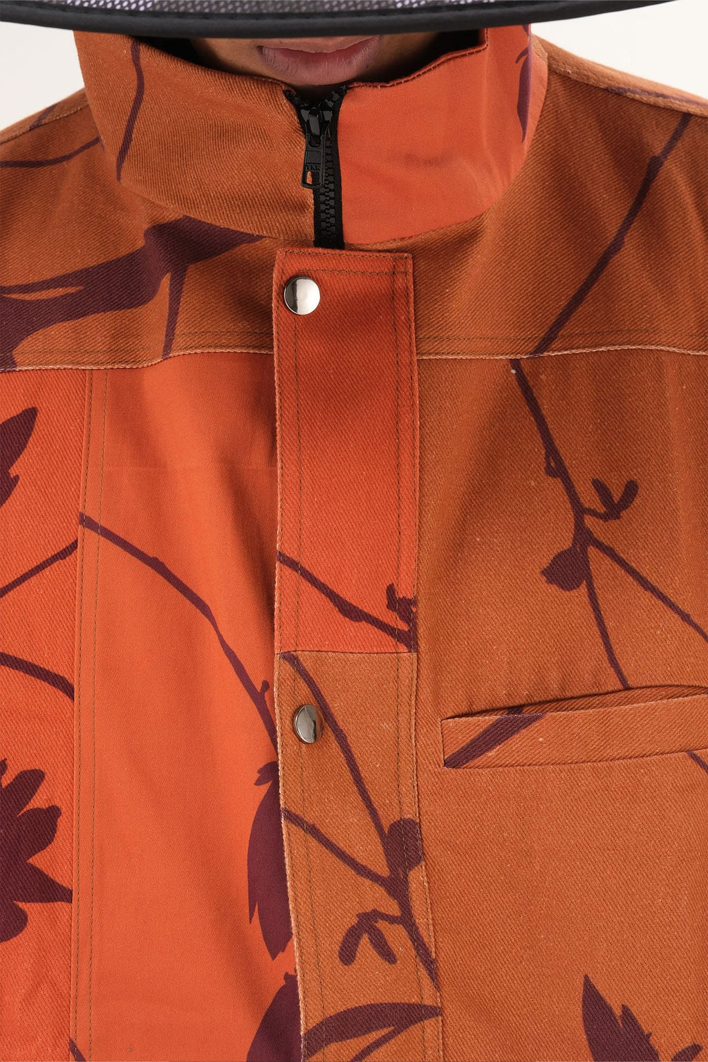 Upcycled Oil Paint Jacket