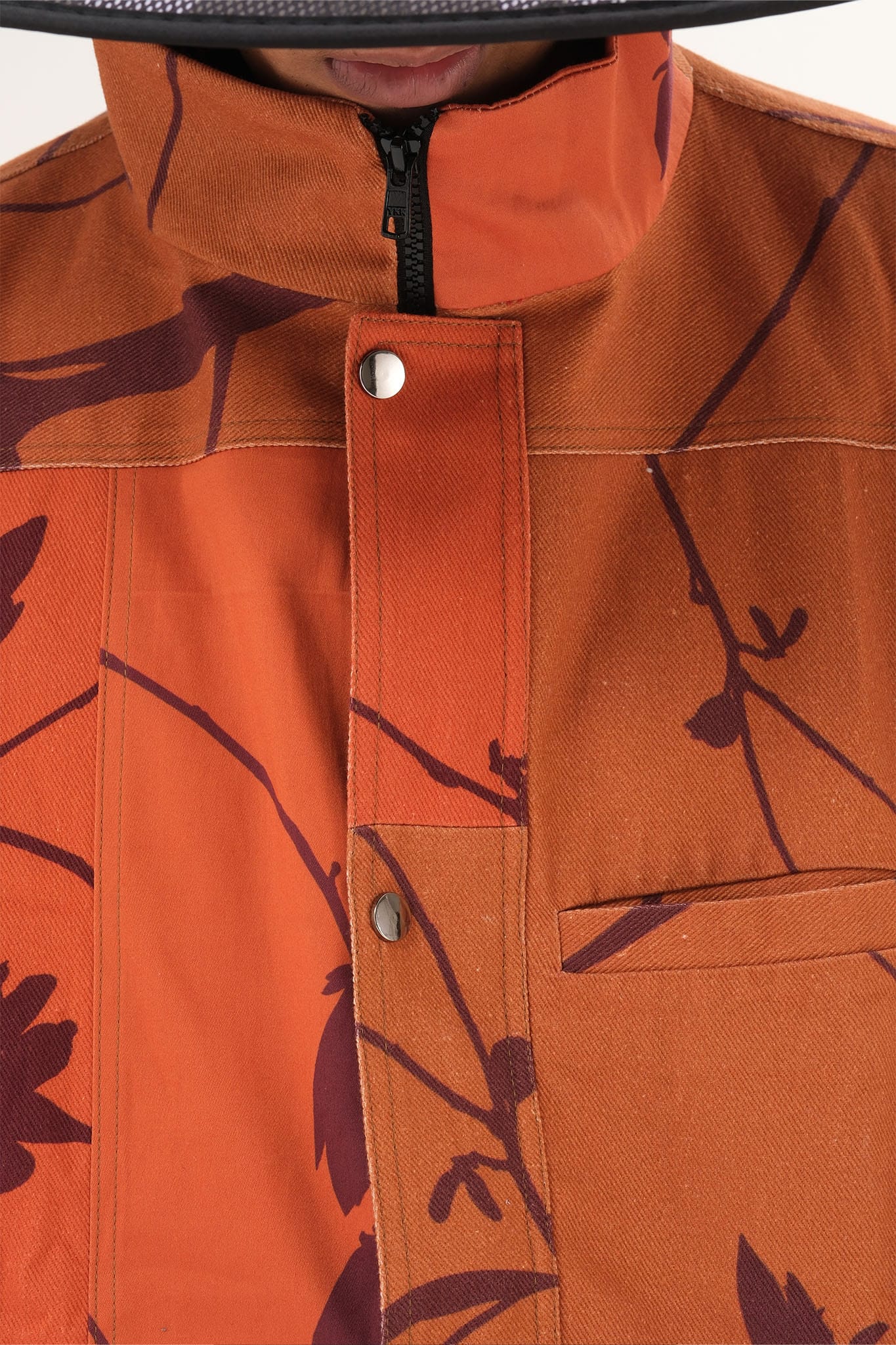 Upcycled Oil Paint Jacket