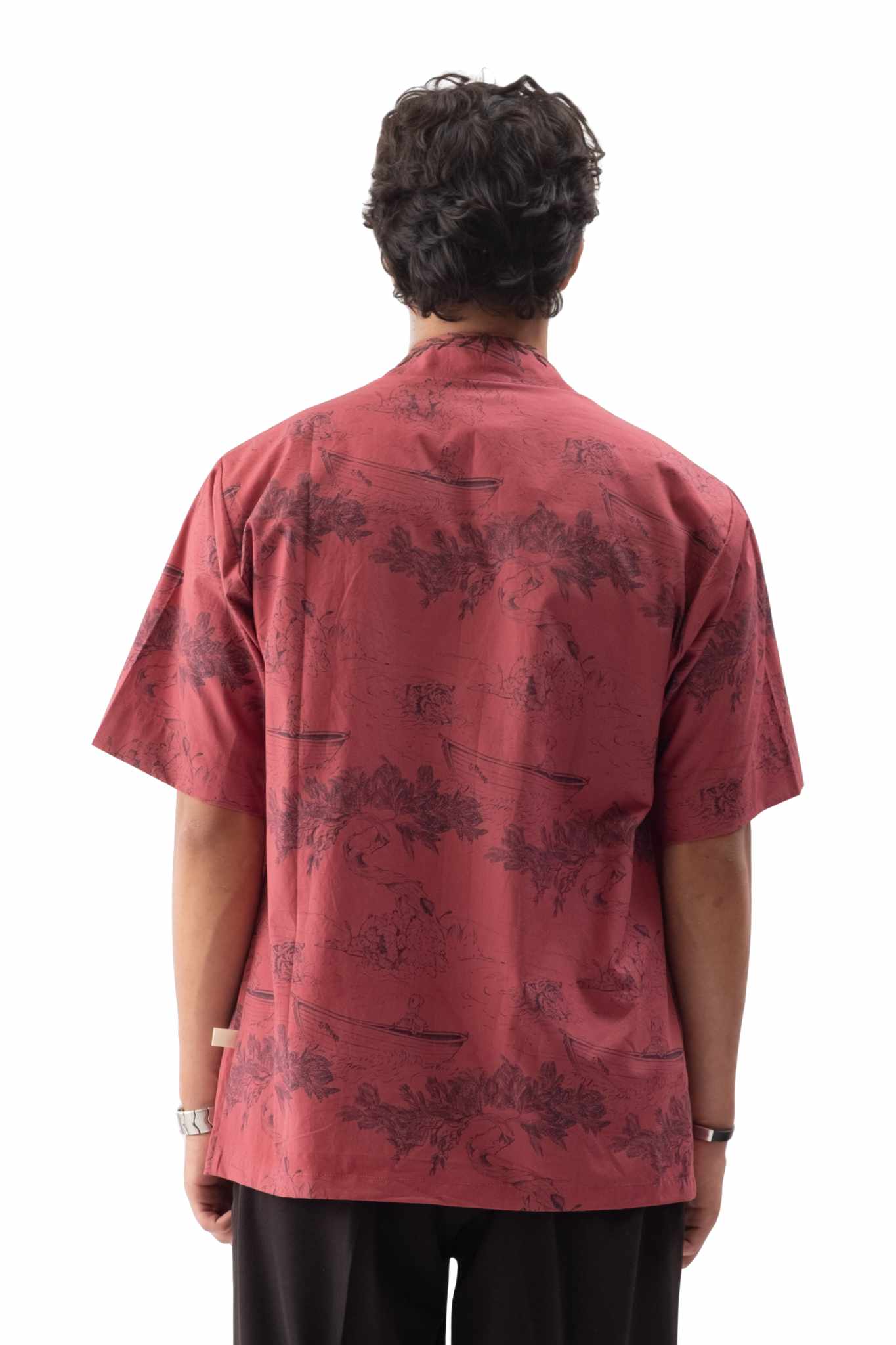 Dreamscape Embroidered Camp Shirt