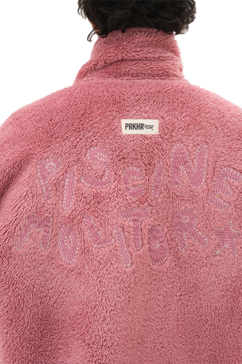 Appliqué Fleece Pink