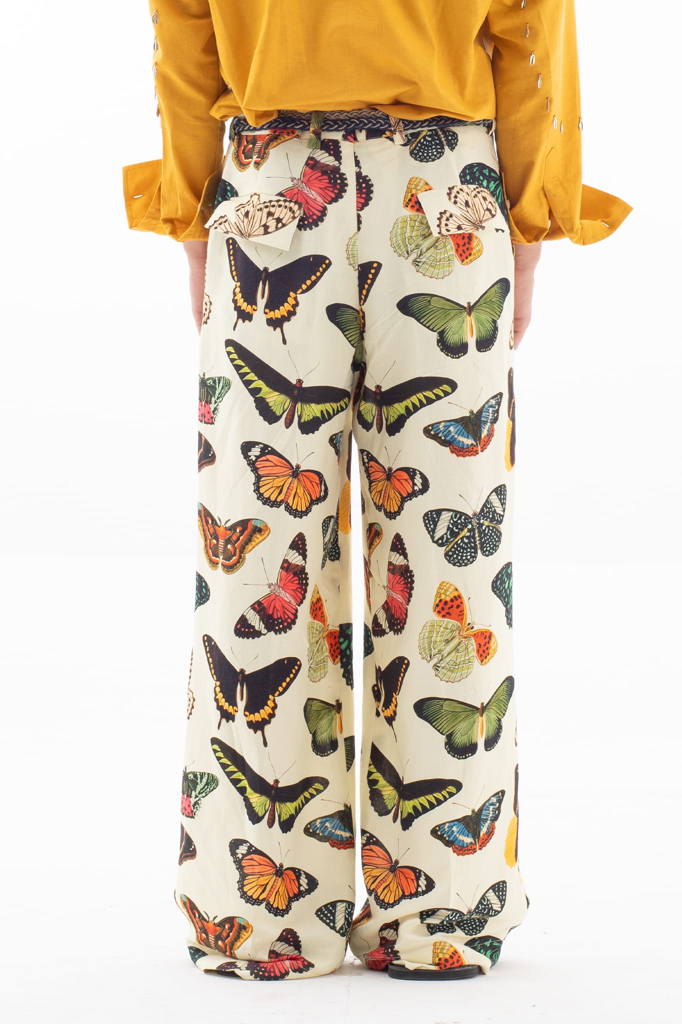 Butterflies Linen Pant