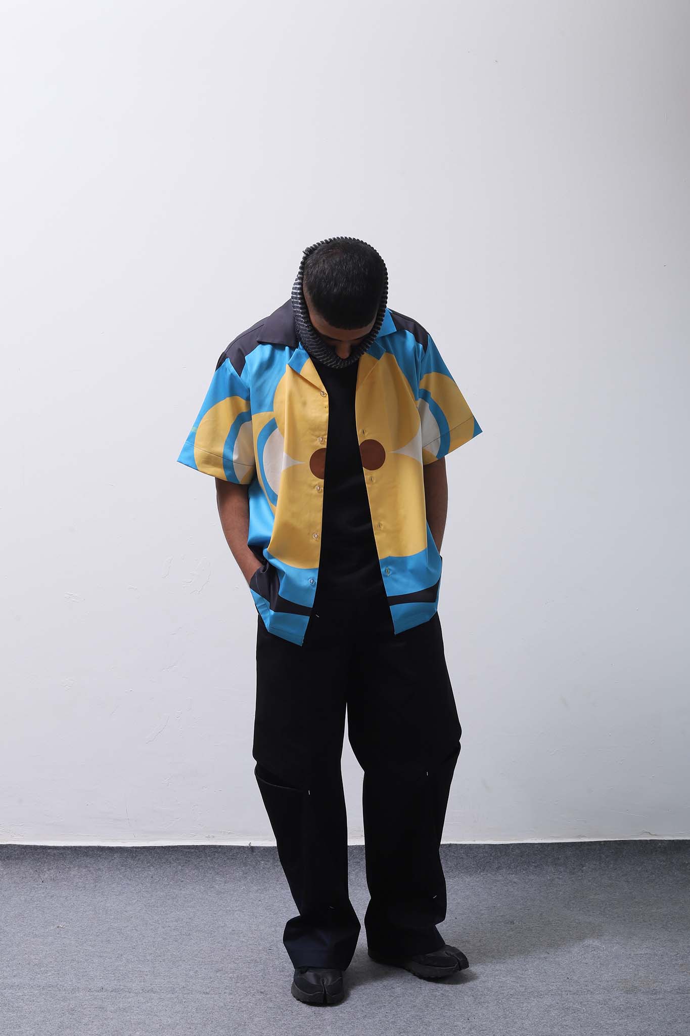 Belief Motif Shirt Blue