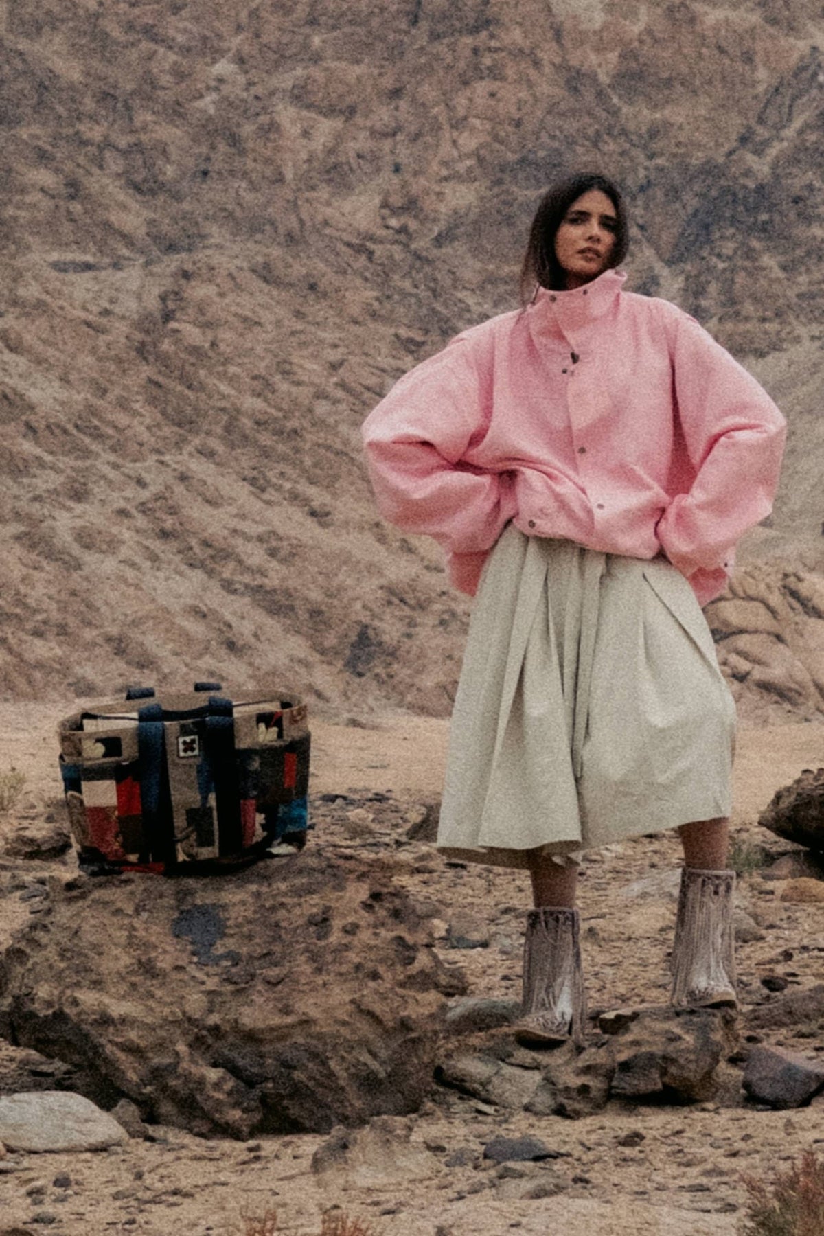 Multi-Pocket Desert Bag