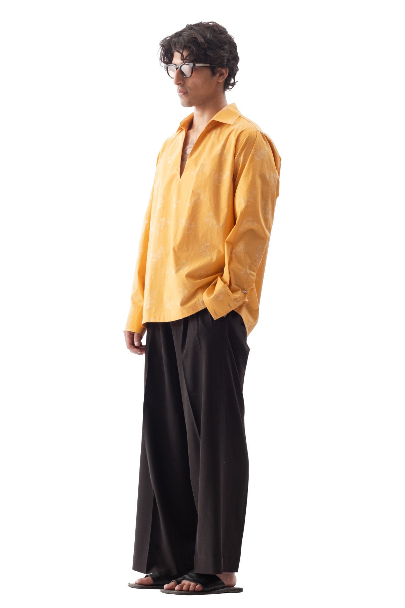 Ditsy Shirt Yellow