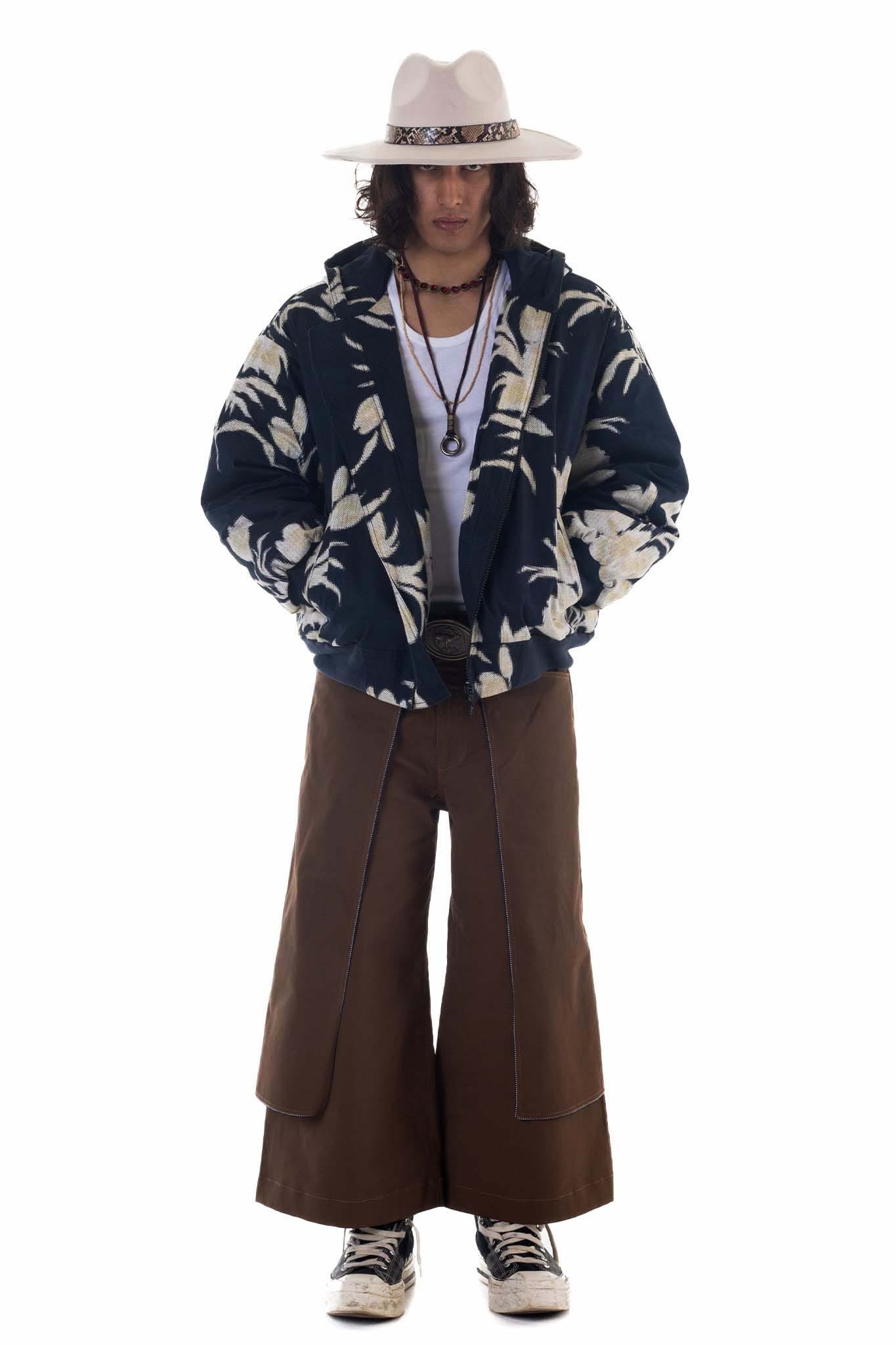 Trompe L'oeil Bomber Jacket Black