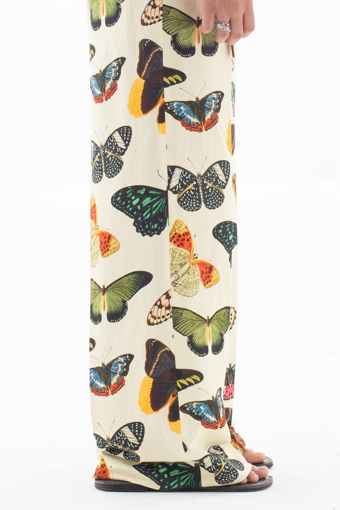 Butterflies Linen Pant