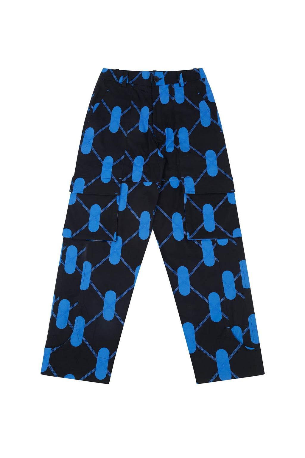 Argyle Pants Aurora Blue