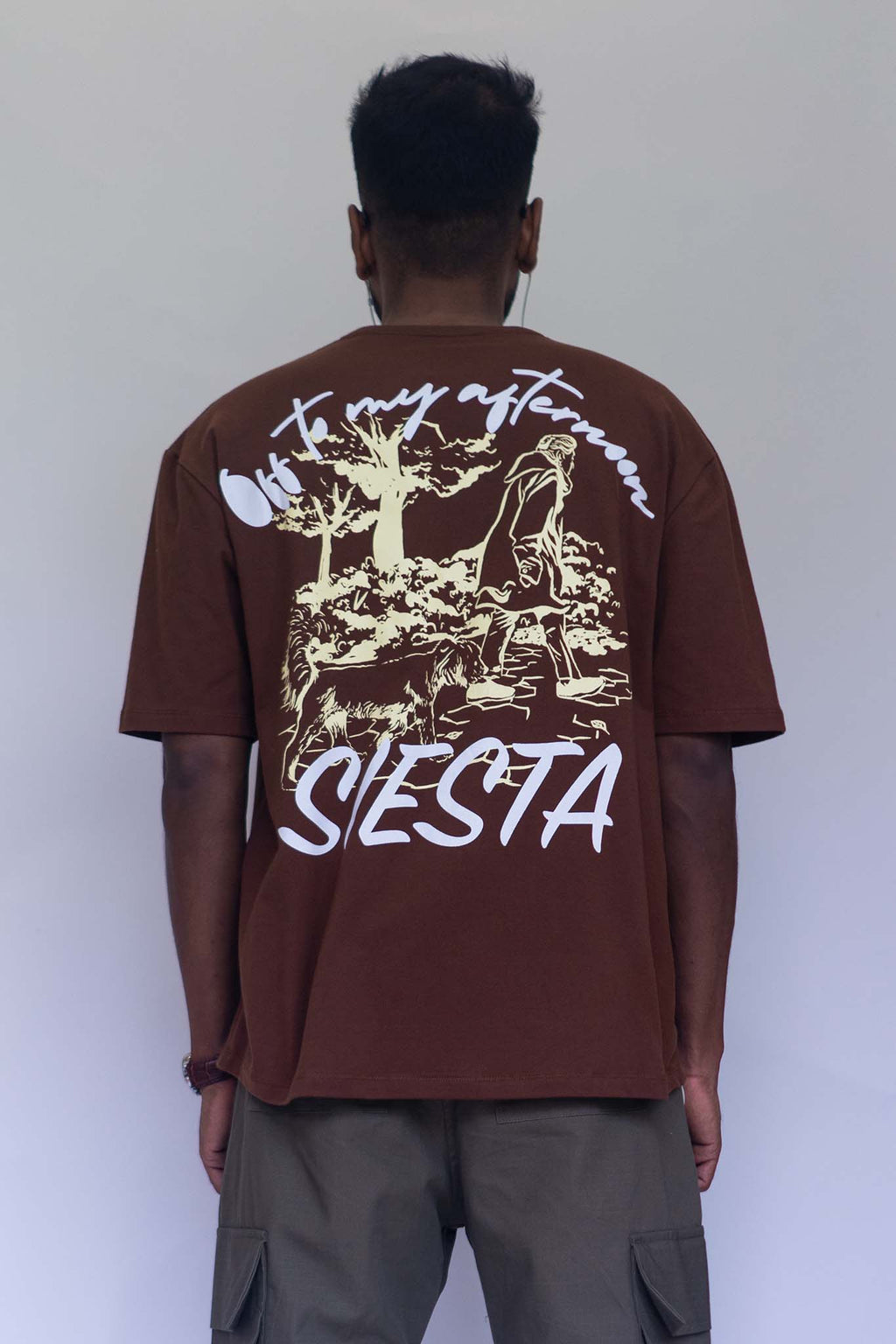 Siesta T-shirt Cedar Brown