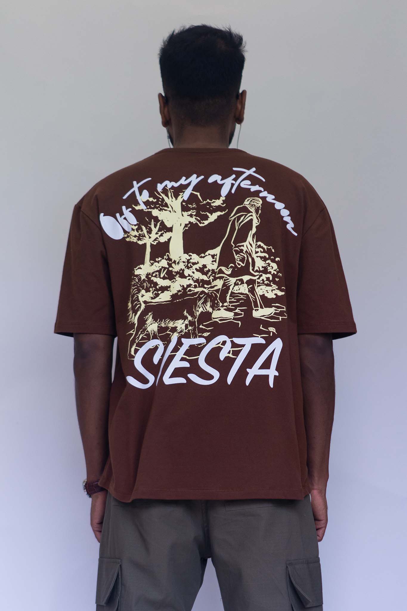 Siesta T-shirt Cedar Brown