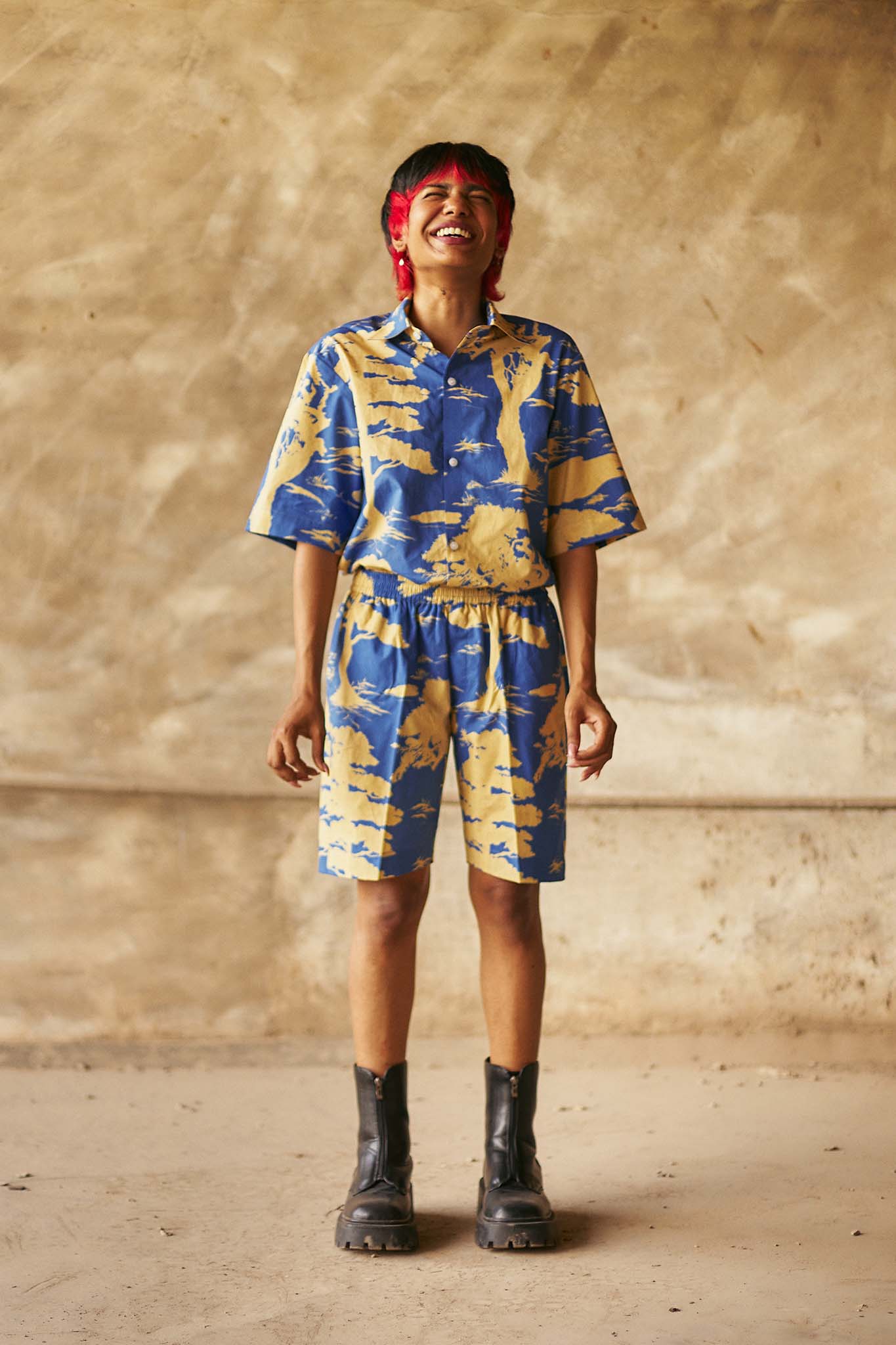 Rainforest Shorts (Blue)